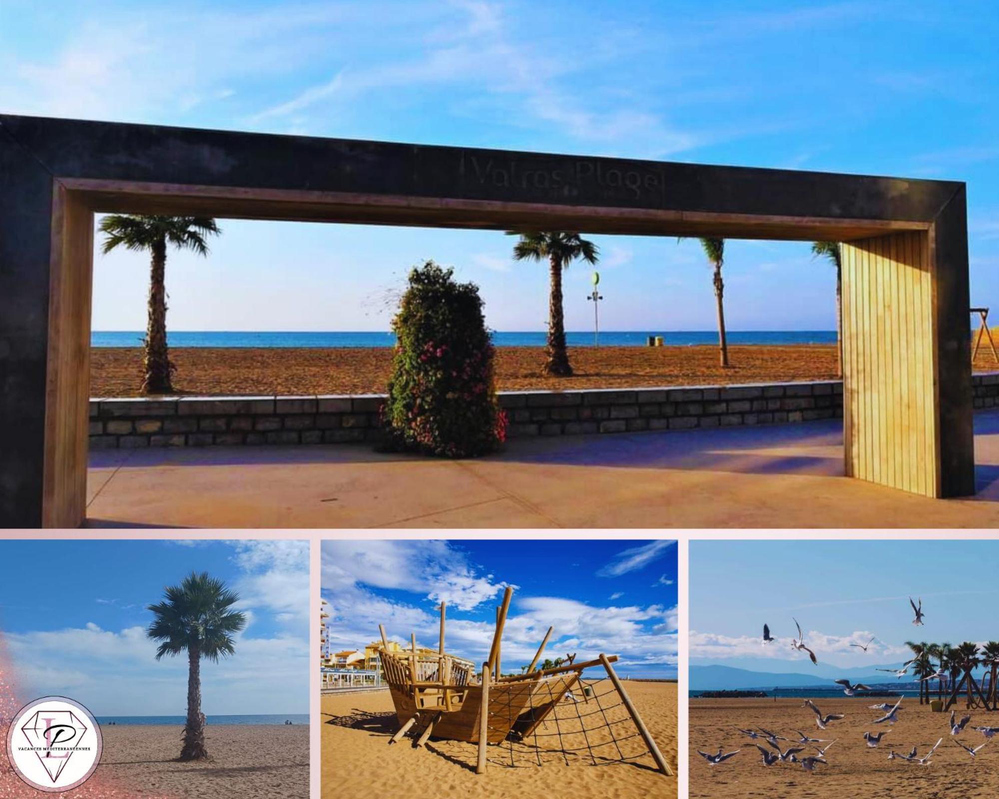 Les Mouettes, Bel Appartement A 50M Des Plages De วัลราส์-ปลาจ ภายนอก รูปภาพ